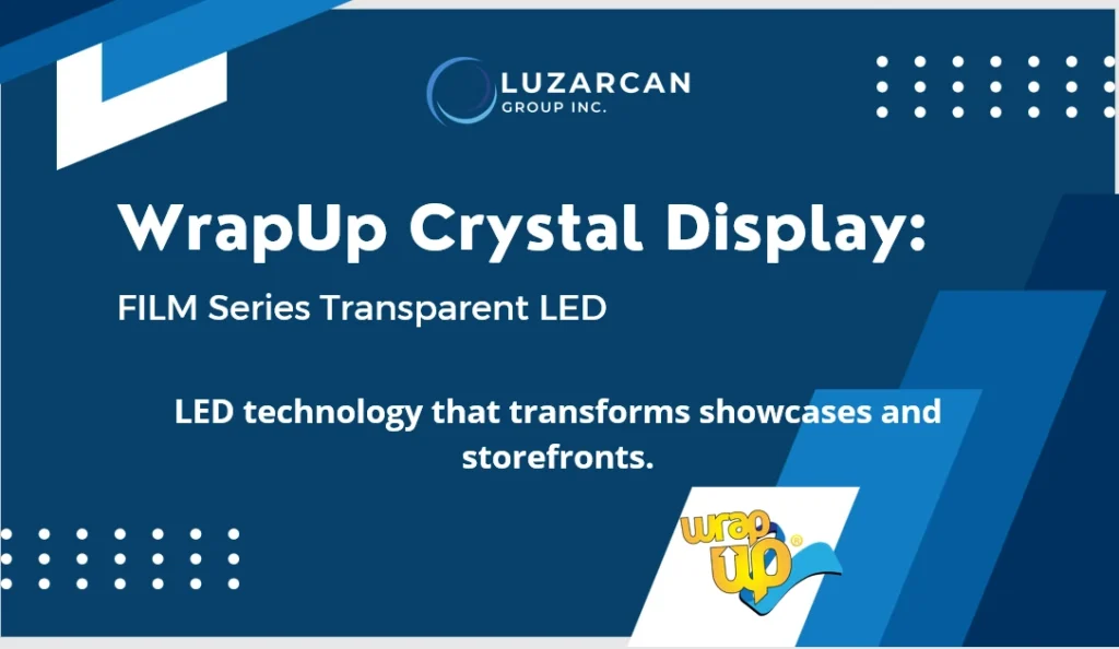 WrapUp crystal display